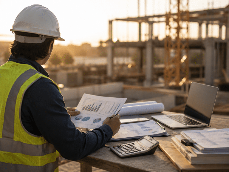 construction bookkeeping support features